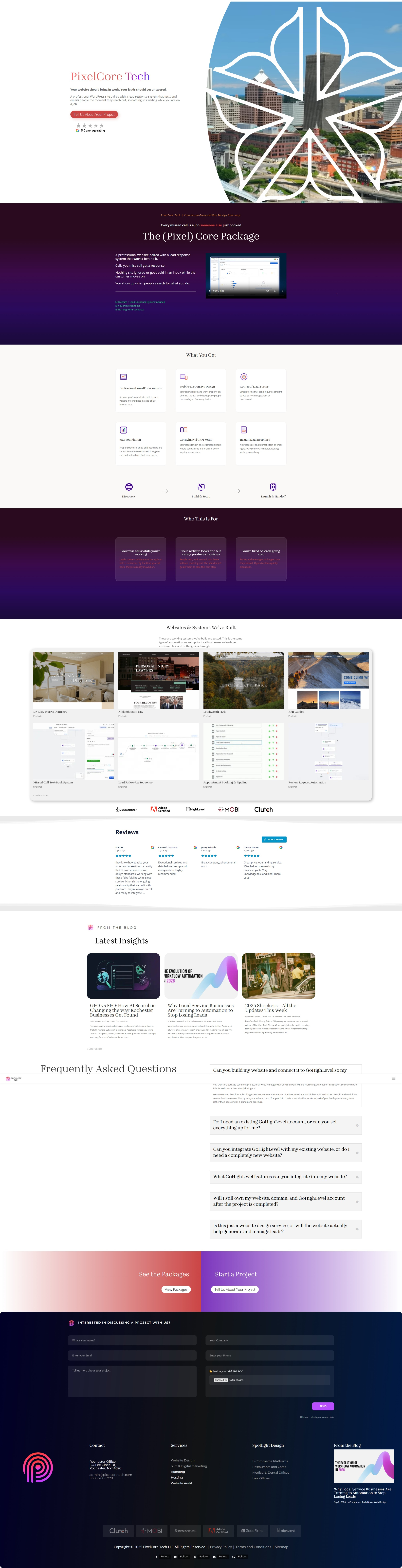 Redesign / Refreshers graphic design hero ui web design webpage