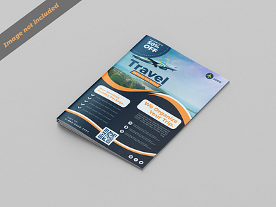 flyer design for travel agency brochure design graphic design