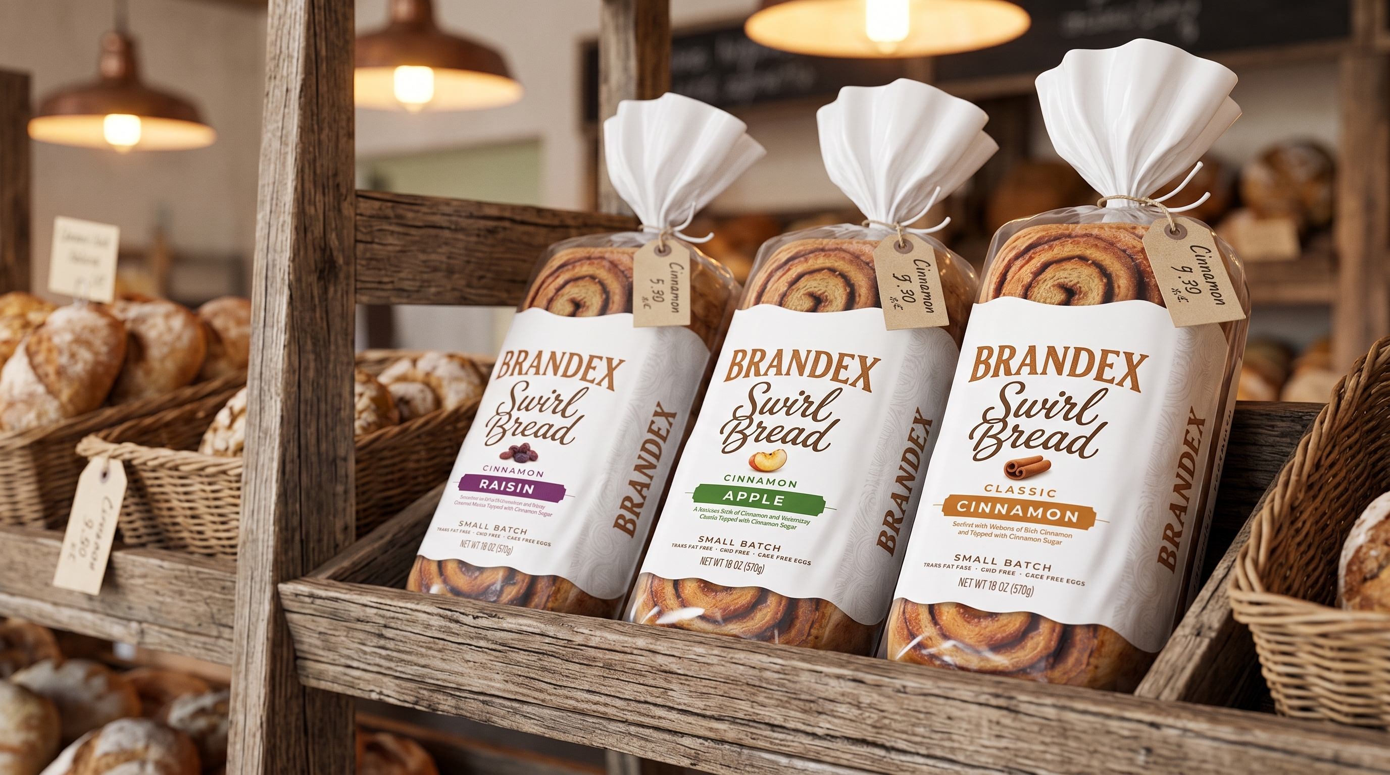 Wrapped in Warmth | Brandex Swirl Bread Packaging branding creative packaging. design graphic design illustration illustrator file logo modern packaging packaging design ui