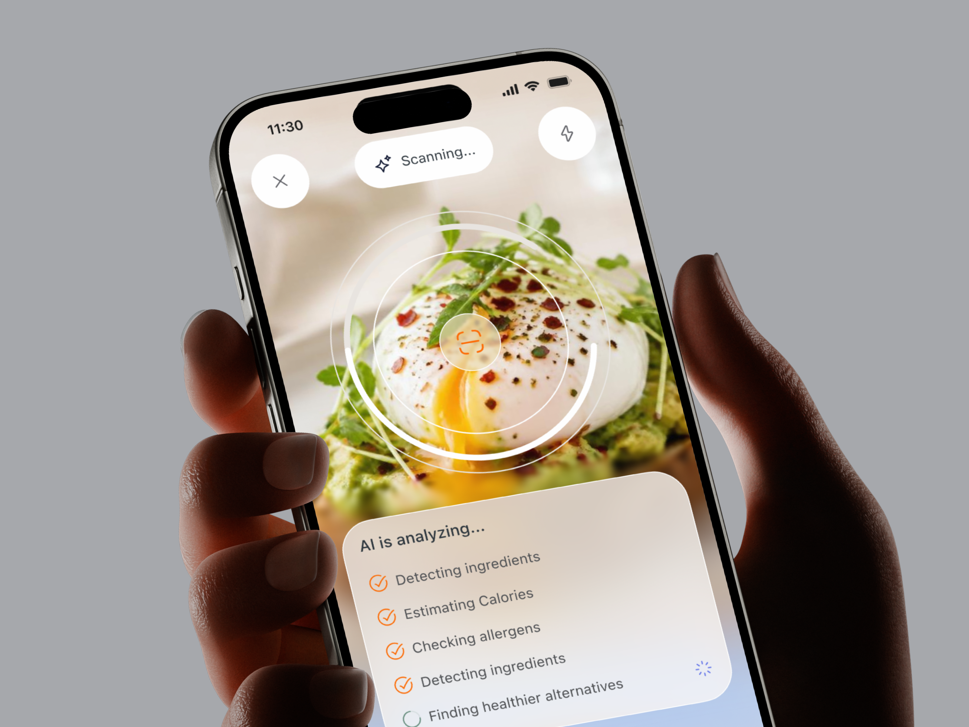 AI Nutrition App UI – Food Scanner & Personalized Health Insight agentic ai food scanner ai nutrition ai nutrition app ai product design app calorie tracking calorie tracking app food scanner food scanner app grocery scanner health app healthy eating meal planner app meal tracker nutrition nutrition app nutrition app design nutrition tracking web