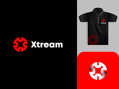 Xtream Logo 3d abstract logo brand identity brand logo branding business logo creative logo graphic design illustration logo design logo maker modern logo monogram logo print symbol web3 x letter logo x logo x logo design x logo mark