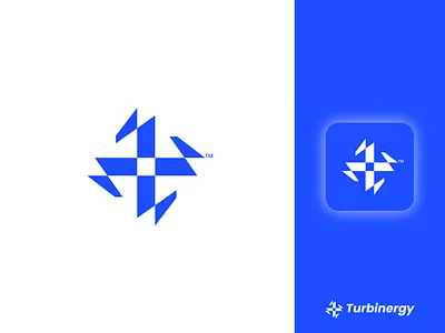 Logo design for Turbinergy Company 1 logo brand identity branding company logo corporate identity design graphic design illustration incorporate identity logo logo collection logo design logofolio logotype minimalist logo turbine logo ui visual identity voltage logo watt logo