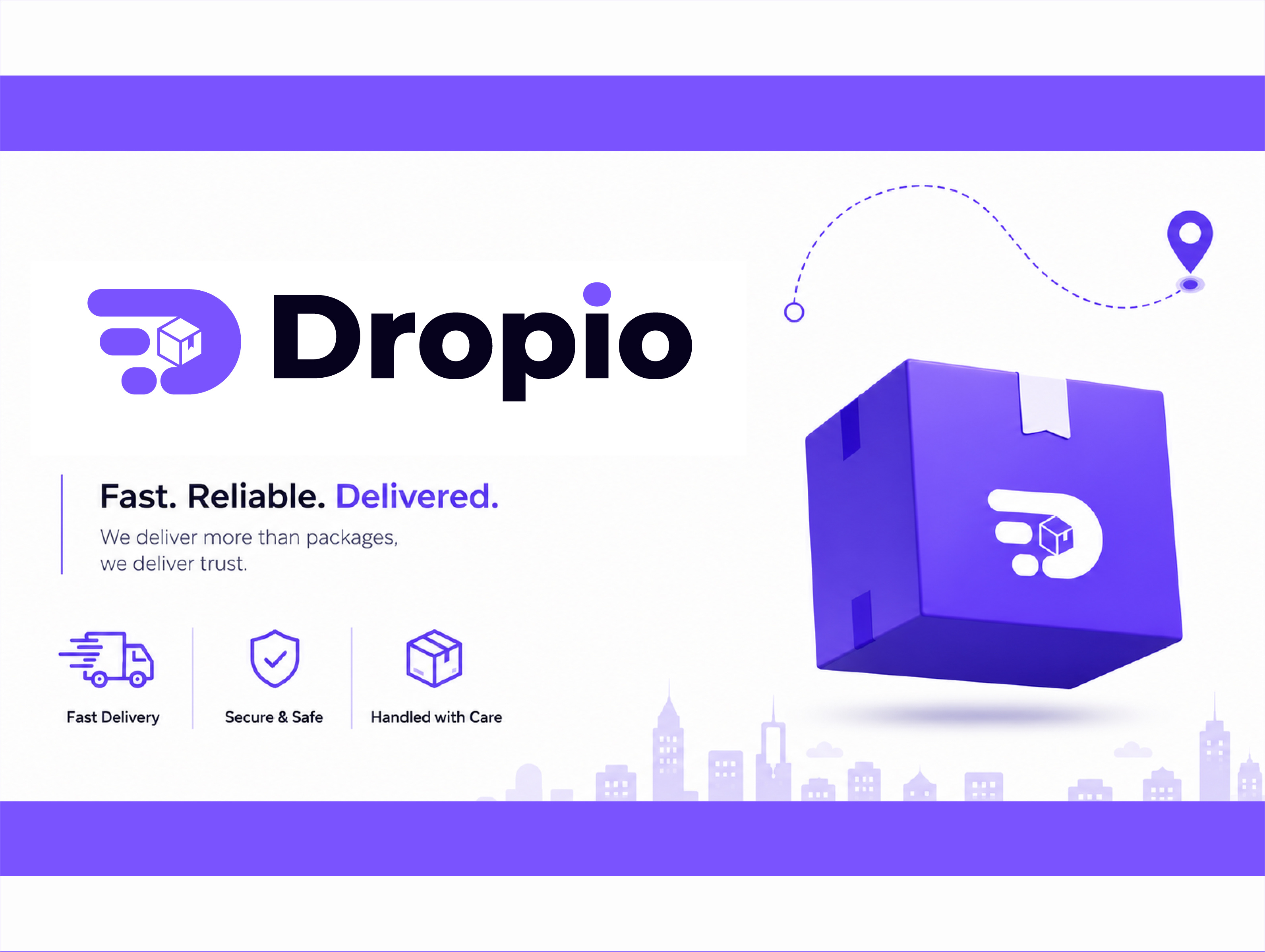 Dropio Brand Identity Design abstact logos adobe illustrator brand identity brand style guide branding branding service d monogram delivery logo fast logo graphic design letter d logo logo design logomark minimalist branding minimalist logo modern logo visual identity