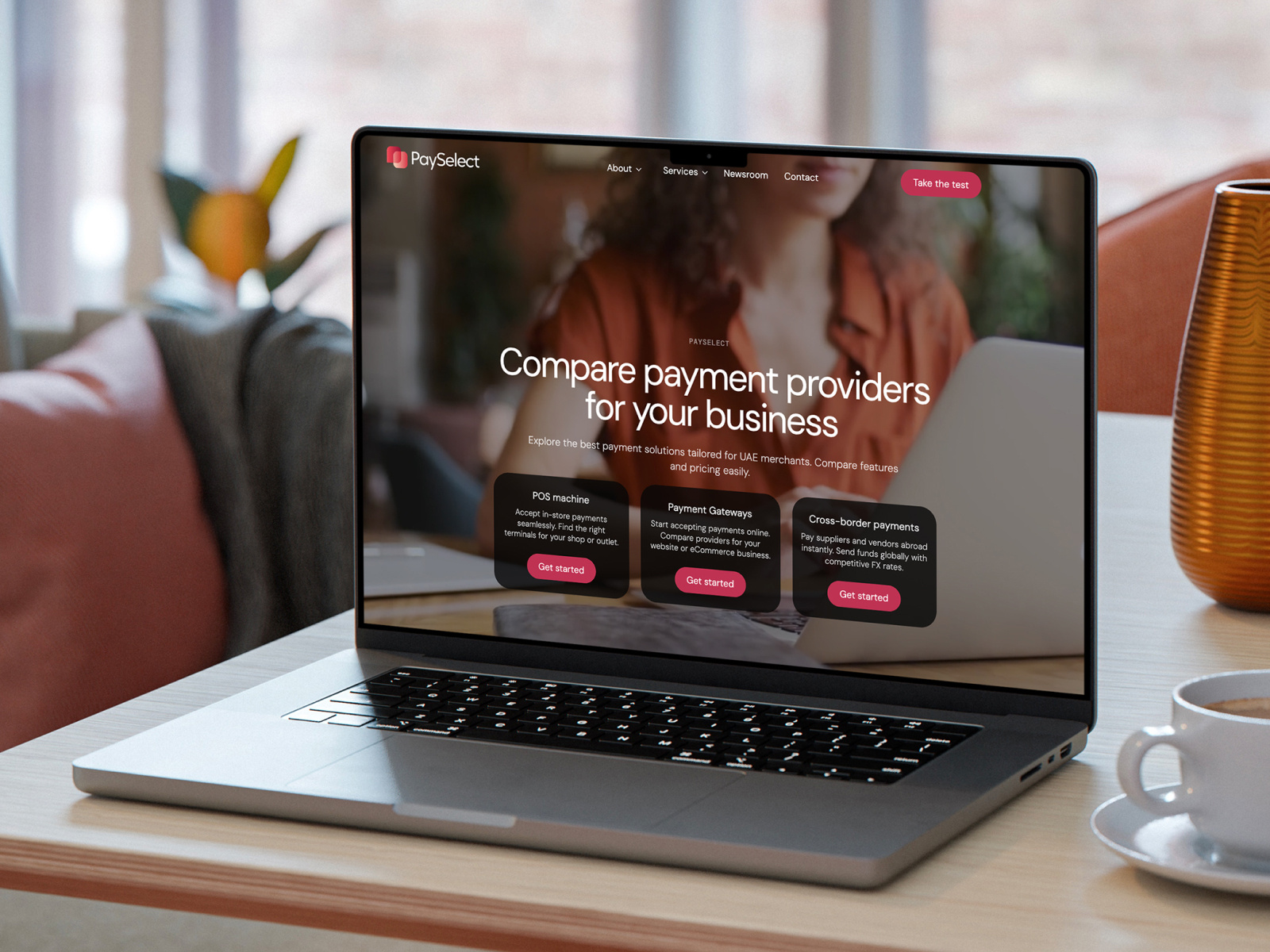 PaySelect - fintech comparison platform animation cms design fintech flat minimal quiz ui ui design ux web design webflow