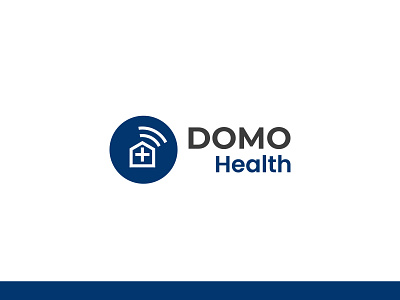 Logo for Digitalized Health company DOMO Health branding branding design design graphic design graphics design logo logo design luxury logo design minimalist logo minimalist logo design
