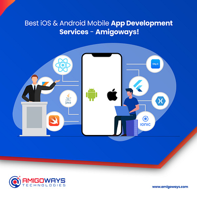 Best iOS & Android Mobile App Development Service - Amigoways! amigoways andrioddevelopement android bestcompany flutter hybrid ios iosdevelopment kotlin mobileappbusiness mobileappdevelopment mobileappdevelopmentagency mobileapplicationdevelopers mobileapplicationfactory mobileappservices reactnative swift xamarin