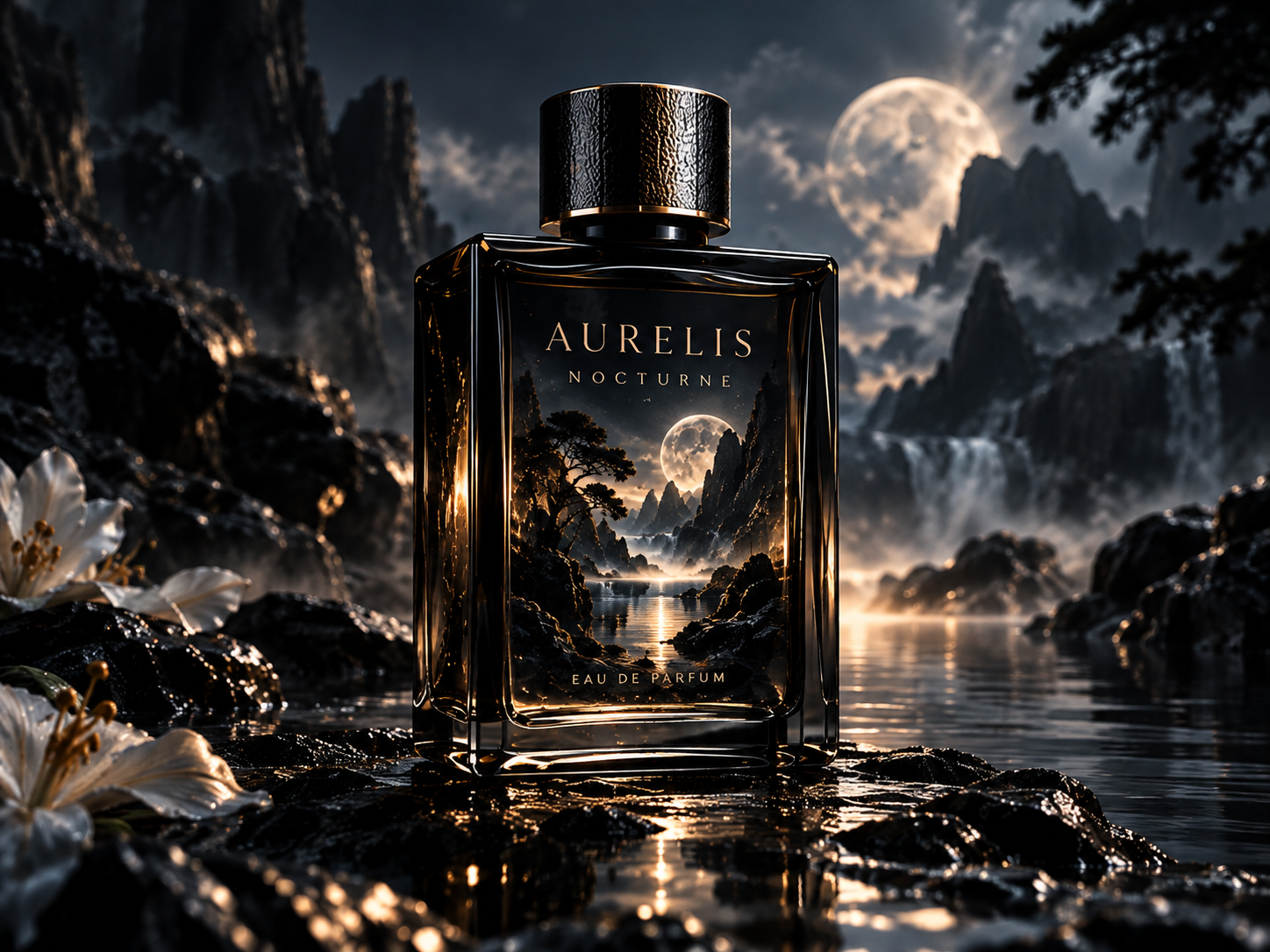 Parfume: AURELIS — NOCTURNE ai ai video branding parfume