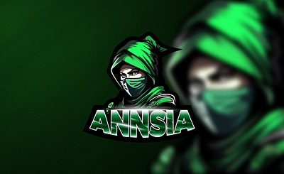 ''ANNSIA'' esport/gaming logo adobe branding cool design esport gaming graphic design illustration logo