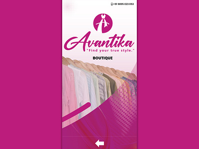 AVANTIKA BOUTIQUE BOARD DESIGN board design graphic design