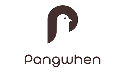 Pangwhen logo art brand branding design illustration logo minimal simple ui vector