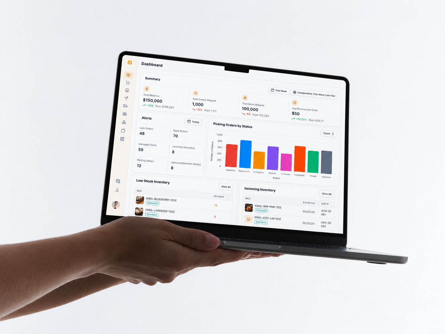 Logistics Web App Development for Live Shipment Data b2b software frontend development logistics saas logistics software operations dashboard react development real time data saas development shipment tracking software development supply chain software transportation management web app development