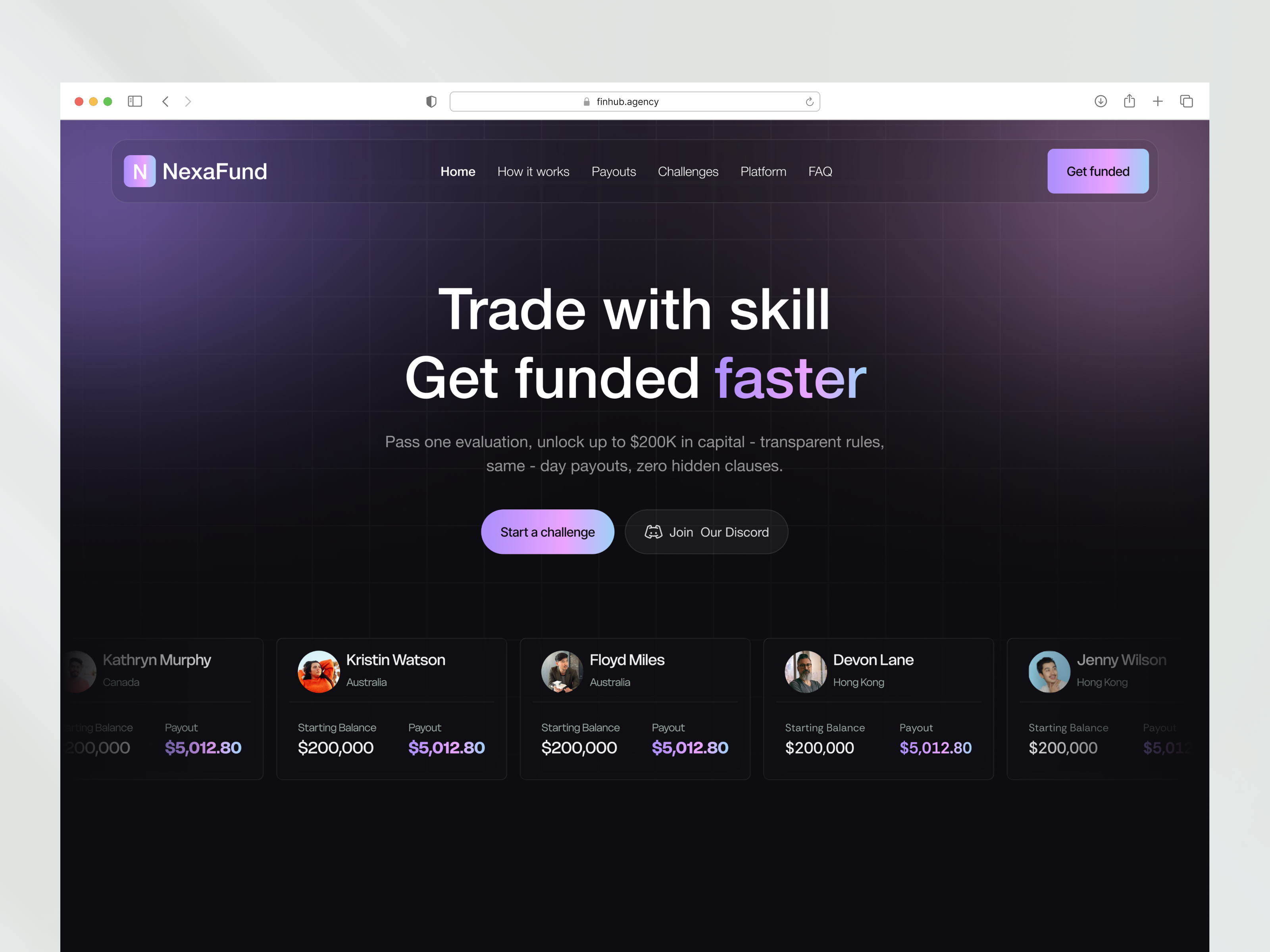 Prop Firm Website — Hero Section Concept best prop firm crypto prop firm crypto trading e trade2earn fintech website forex broker firm forex trading funding firm future prop firm landing page prop firm landing page prop firm ui prop trading prop trading website trader trading platform trading website uiux web design web3