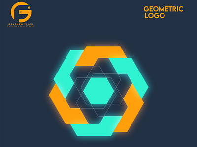Geometric design branding design graphic design logo vector