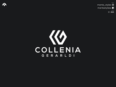 COLLENIA GERALDI app branding cg logo design gc logo icon illustration letter logo minimal ui vector