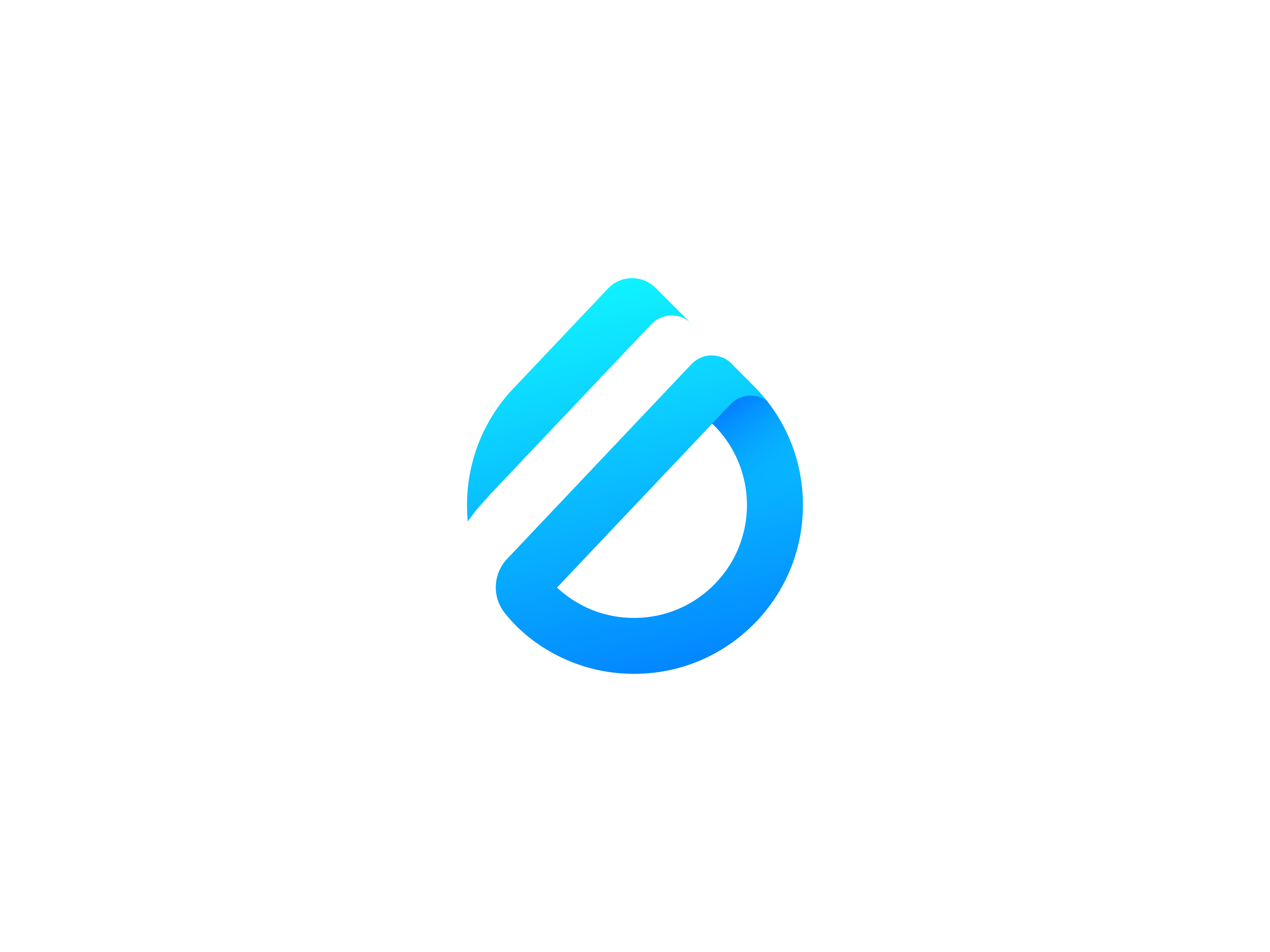 D Letter Drop Logo Design brand identity branding d letter logo drop drop logo graphic design icon logo logo design logotype minimalist modern logo water purification logo