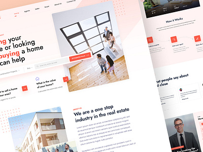 Realclose - The Real Estate Website Design upgrade.