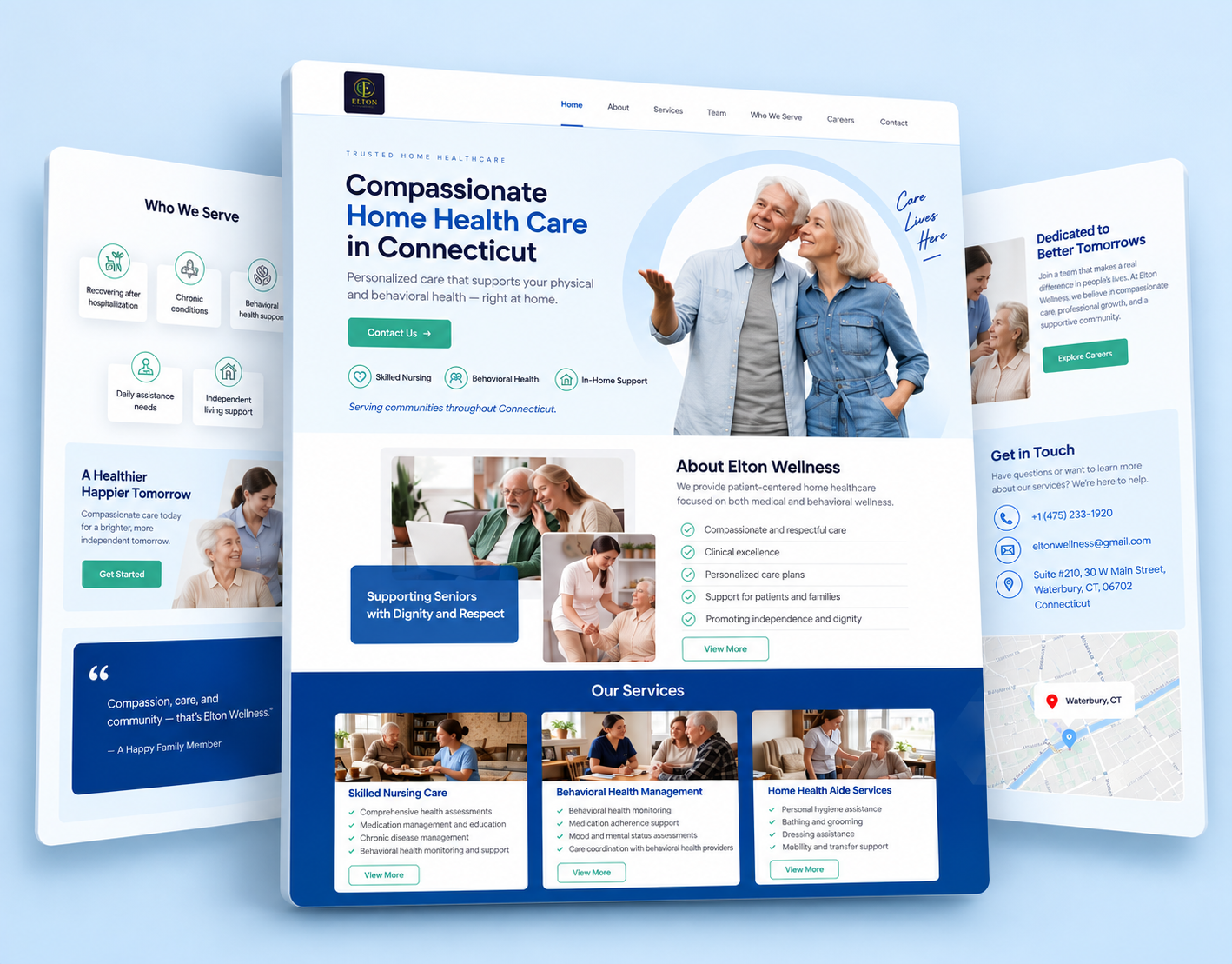 Compassionate, Modern & Patient-Centered UX 3d animation branding graphic design logo motion graphics ui