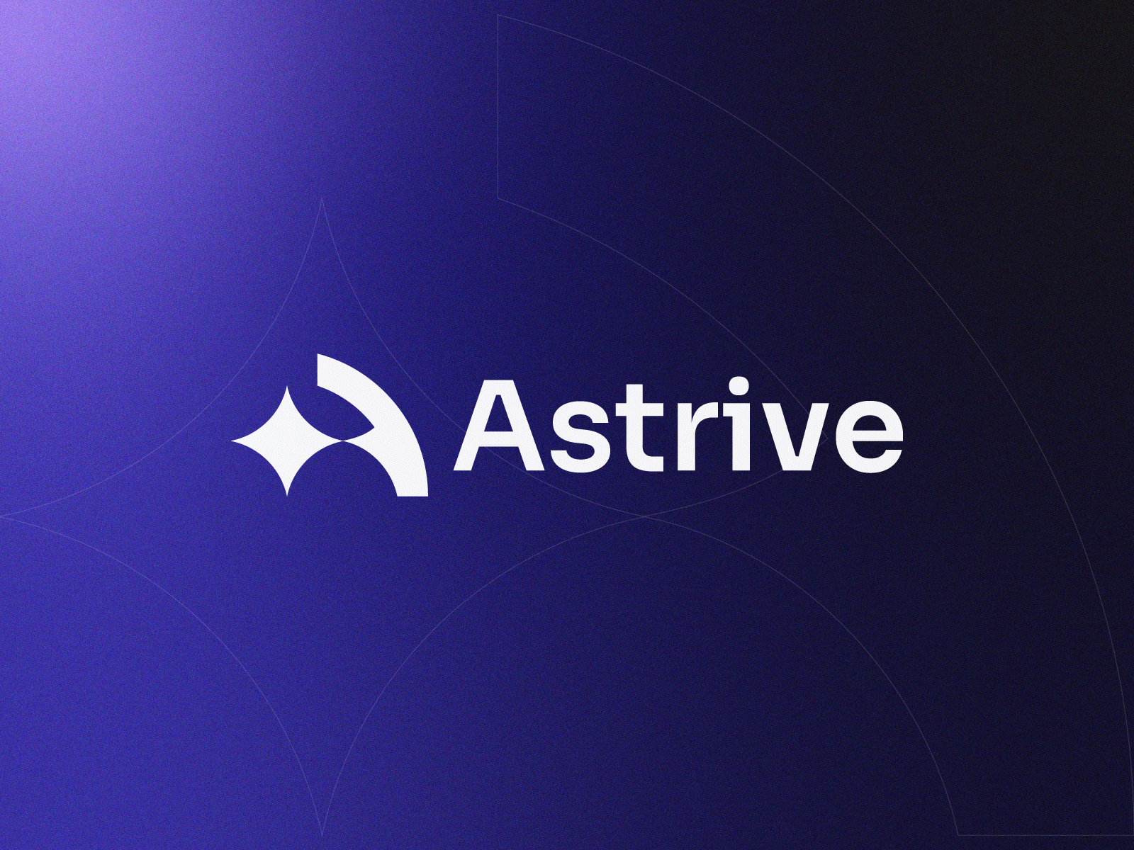 Astrive | Creative Agencies Logo & Brand Identity a letter mark logo a lettermark a logo abstract logo agency branding agency logo brand design brand identity creative agency logo creative logo logo design logo mark minimal logo modern logotype purple gradient visual identity wordmark