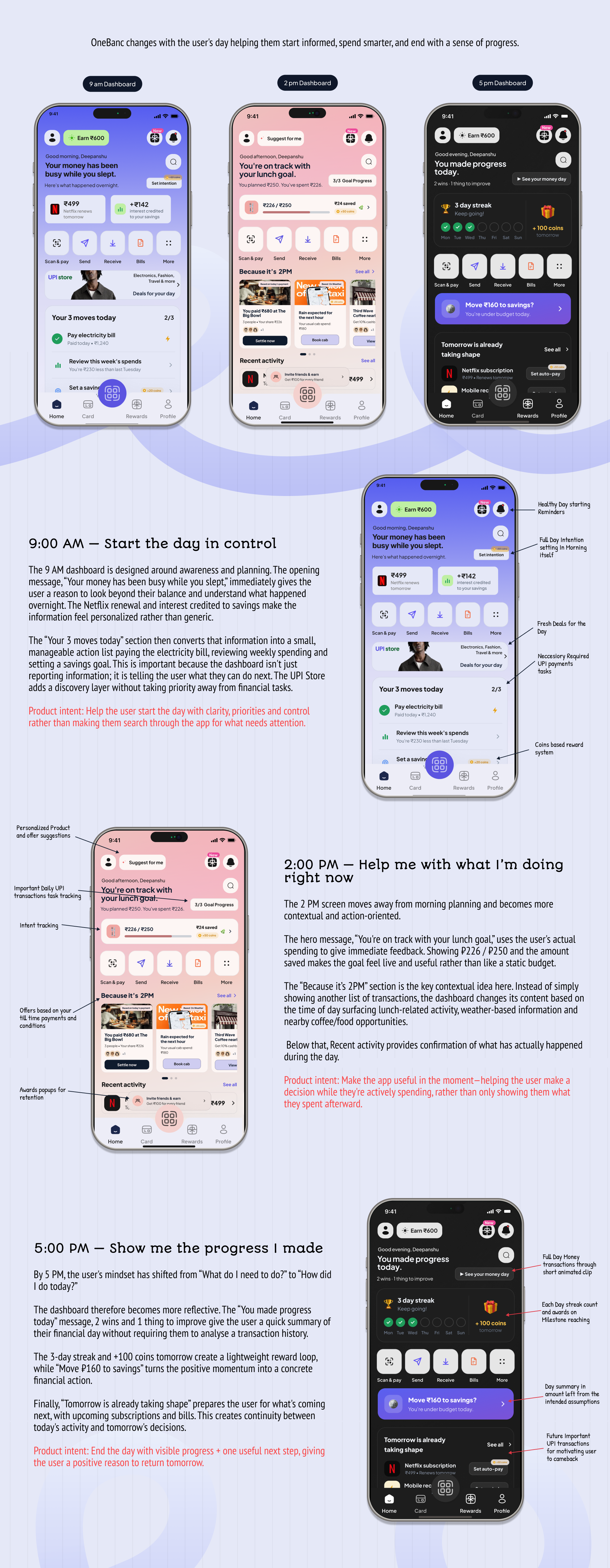FinTech UI/UX — Improving the User Flow graphic design ui