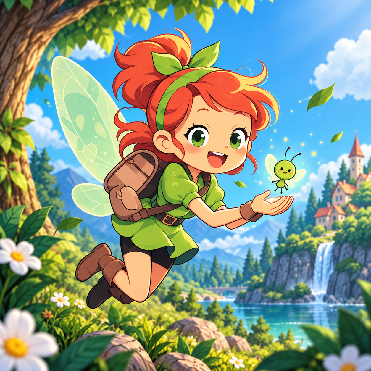 Magical Fairy Flight – Children’s Book Illustration childrens book illustration childrens book illustrator childrens illustration digital illustration fairy girl fairy illustration fairy tale art fantasy character fantasy childrens book fantasy illustration flying fairy kids book art kids illustration magical fairy magical forest picture book illustration storybook illustration visual storytelling whimsical art woodland fairy