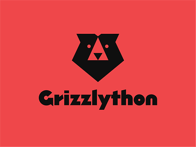 Solana Grizzlython animal logo bear brand mark branding grizzly grizzlython hackathon logo concept logo design logo designer logo mark logotype solana unfold