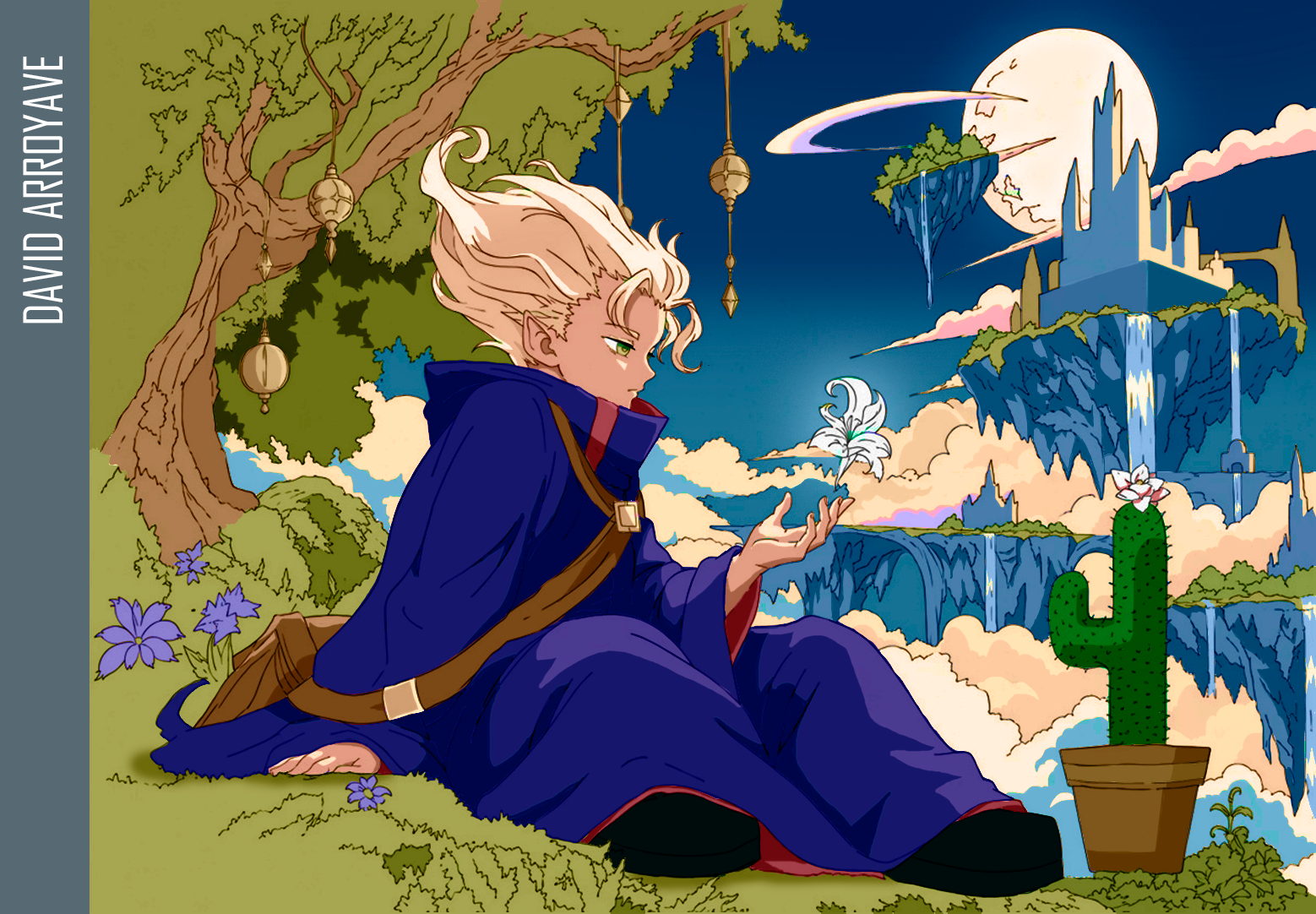 Keeper of the light character design fantasy illustration