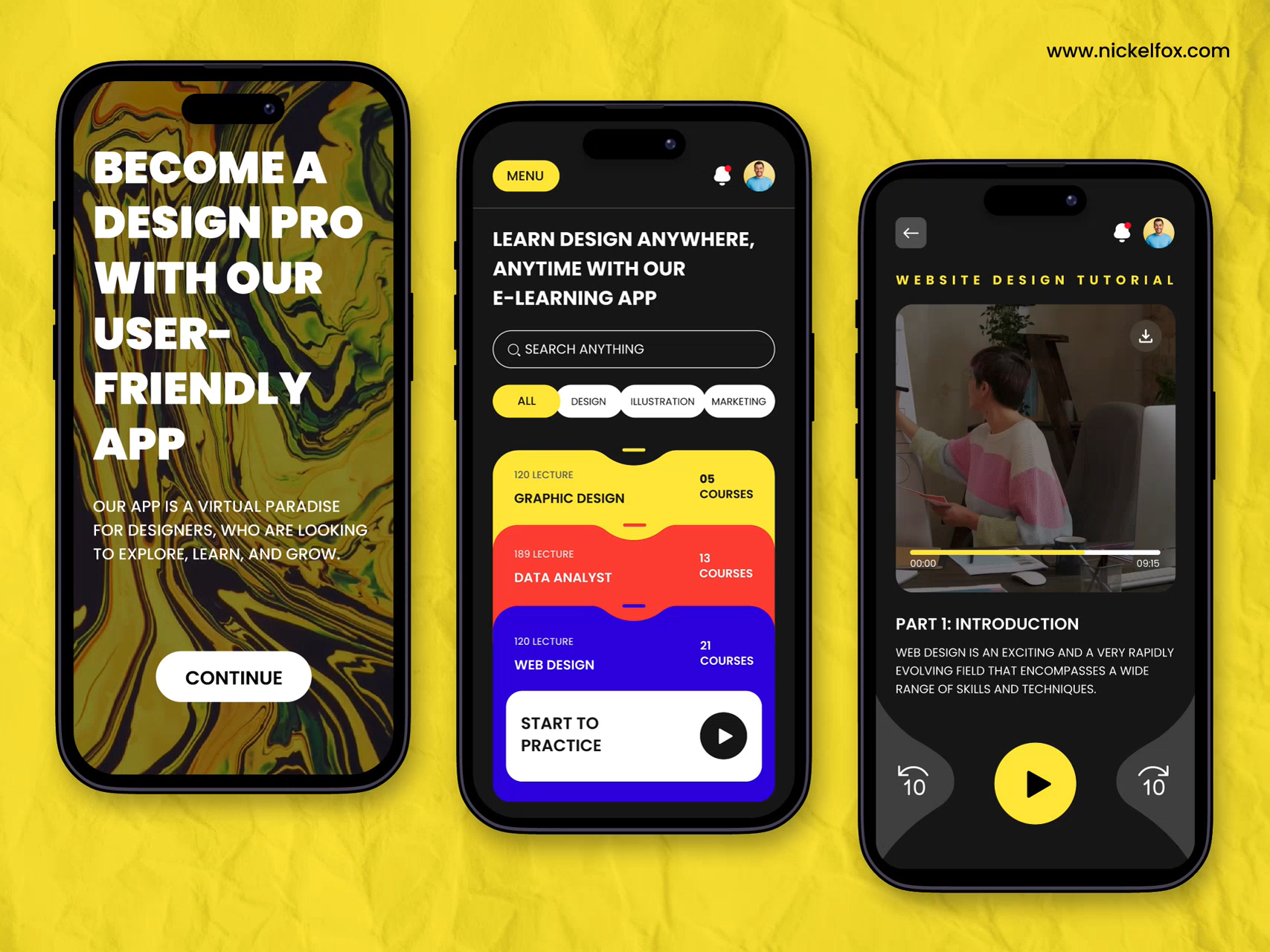 Example of High Quality App & Website UI/UX Design