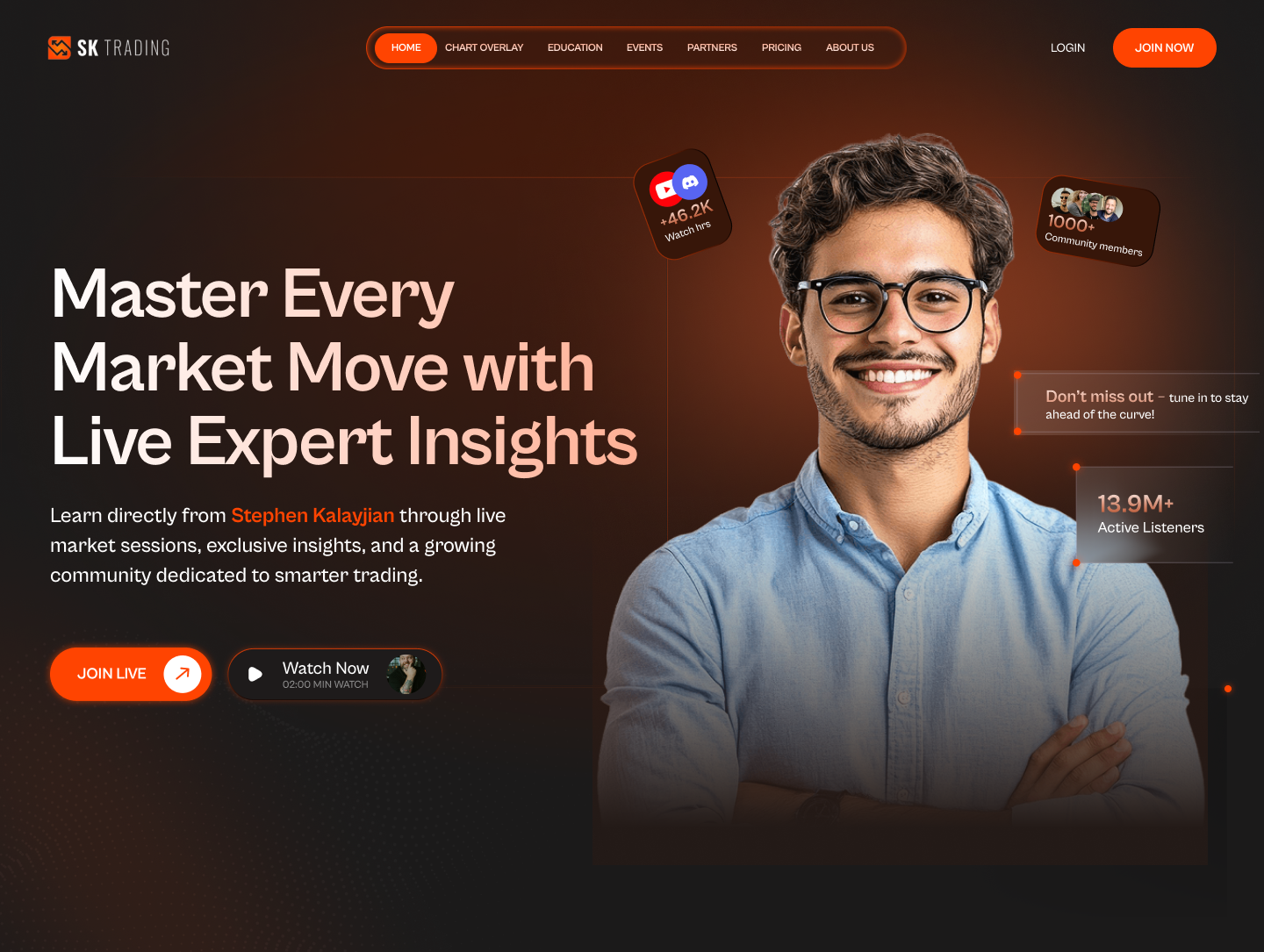 Trading Platform beautiful dark websites best designers best designs best of dribbble black and orange designs dark and orange websites dark theme design illuminz popular dark designs trading website ui