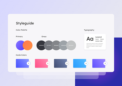 Styleguide figma styleguide ui uidesign uielements ux