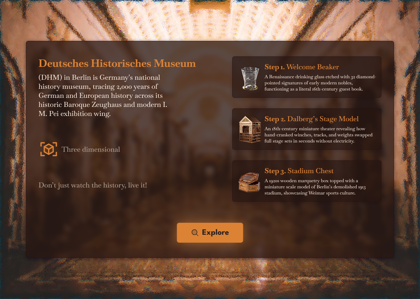 Dailyui118 Guided Tour & Tutorial audio guide dailyui guided tour interaction mobile app museum museum app onboarding tutorial ui design ux wayfinding