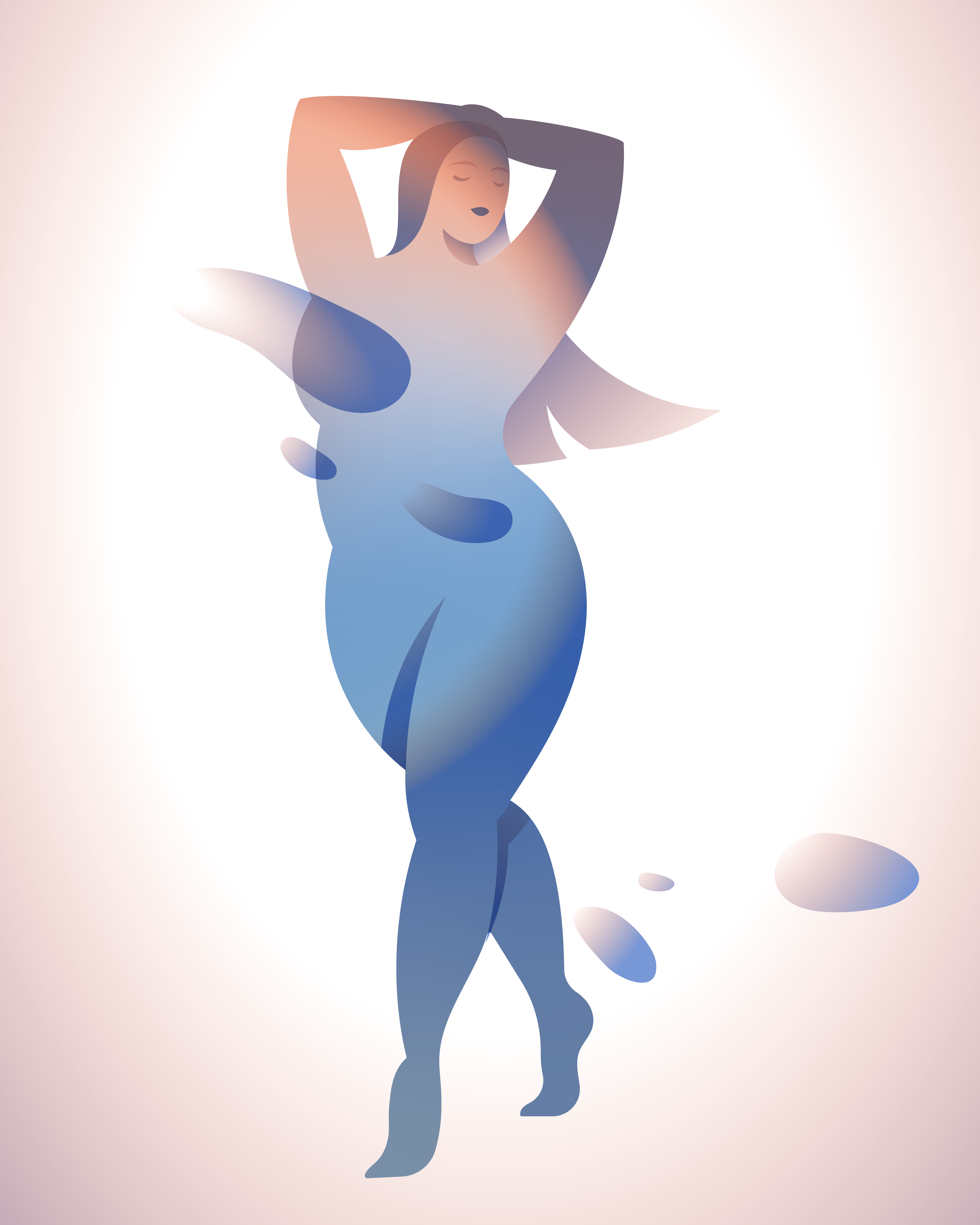 Dancer illustration illustrator vector