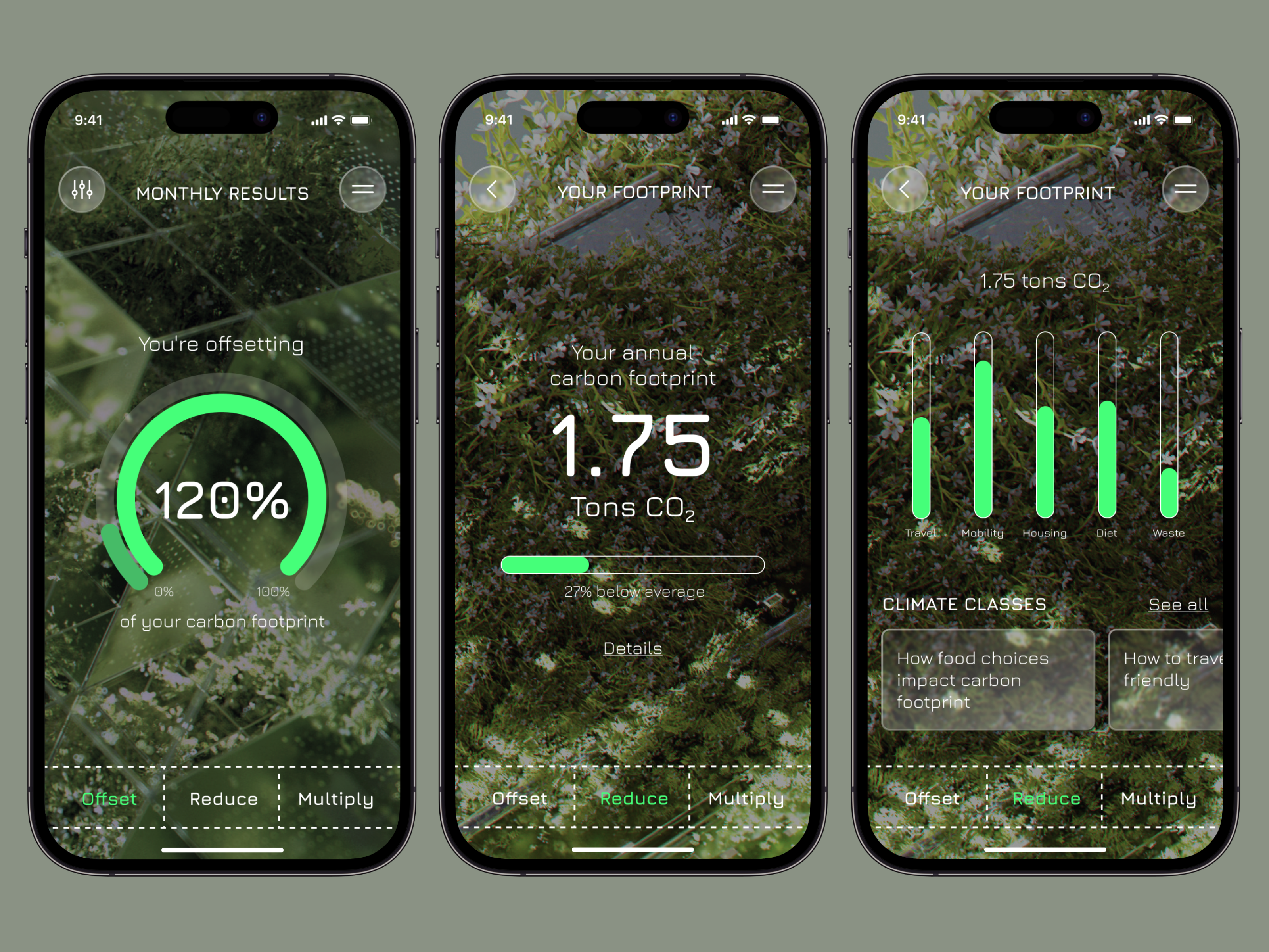 Example of Mobile App Visual Design Concept