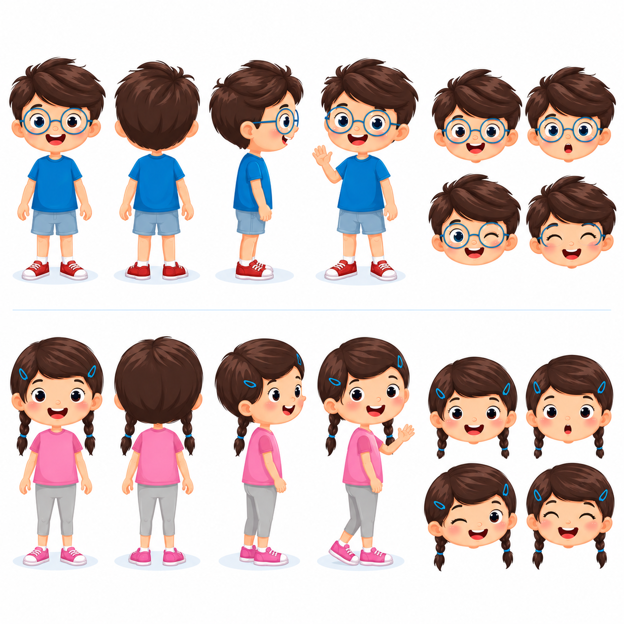 Kids Character Design Sheet Children’s Book Illustration book illustration cartoon character design character design character development character expressions character poses character sheet character turnaround children book illustrator childrens book illustration childrens illustrator custom character illustration cute character design digital character design kdp childrens book kids book illustration kids character design kids illustration picture book illustration storybook illustration