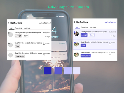 DailyUI Day 49 app design productdesign ui ux