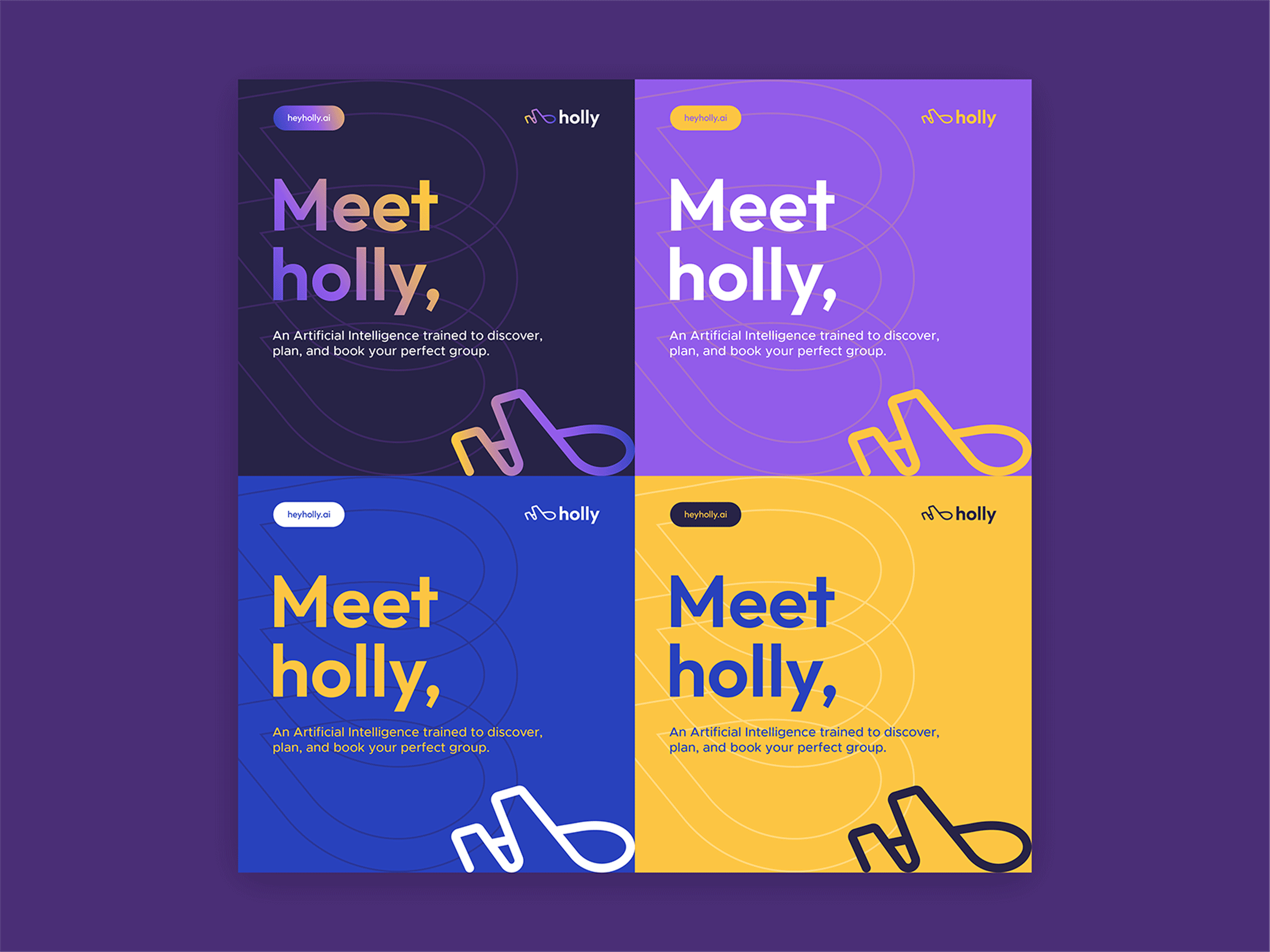 holly Social Media Templates Design ai aircraft artificial intelligence banner fly groups illustrations instagram post plane social media social media banner social media design social media pack social media templates startup templates travel traveling trip wavelength