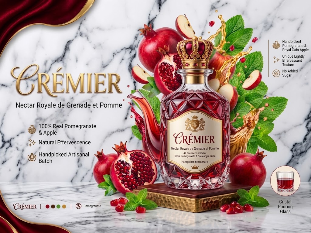 CRÉMIER — Nectar Royale | Premium Luxury Beverage Packaging Show