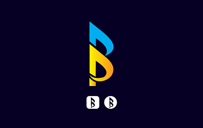Letter PB logo Mark b logo bp logo branding colorful design flat graphic design graphic designer icon idea lettermark logo logo design logo inspire new logo p logo p mark typography ui vector