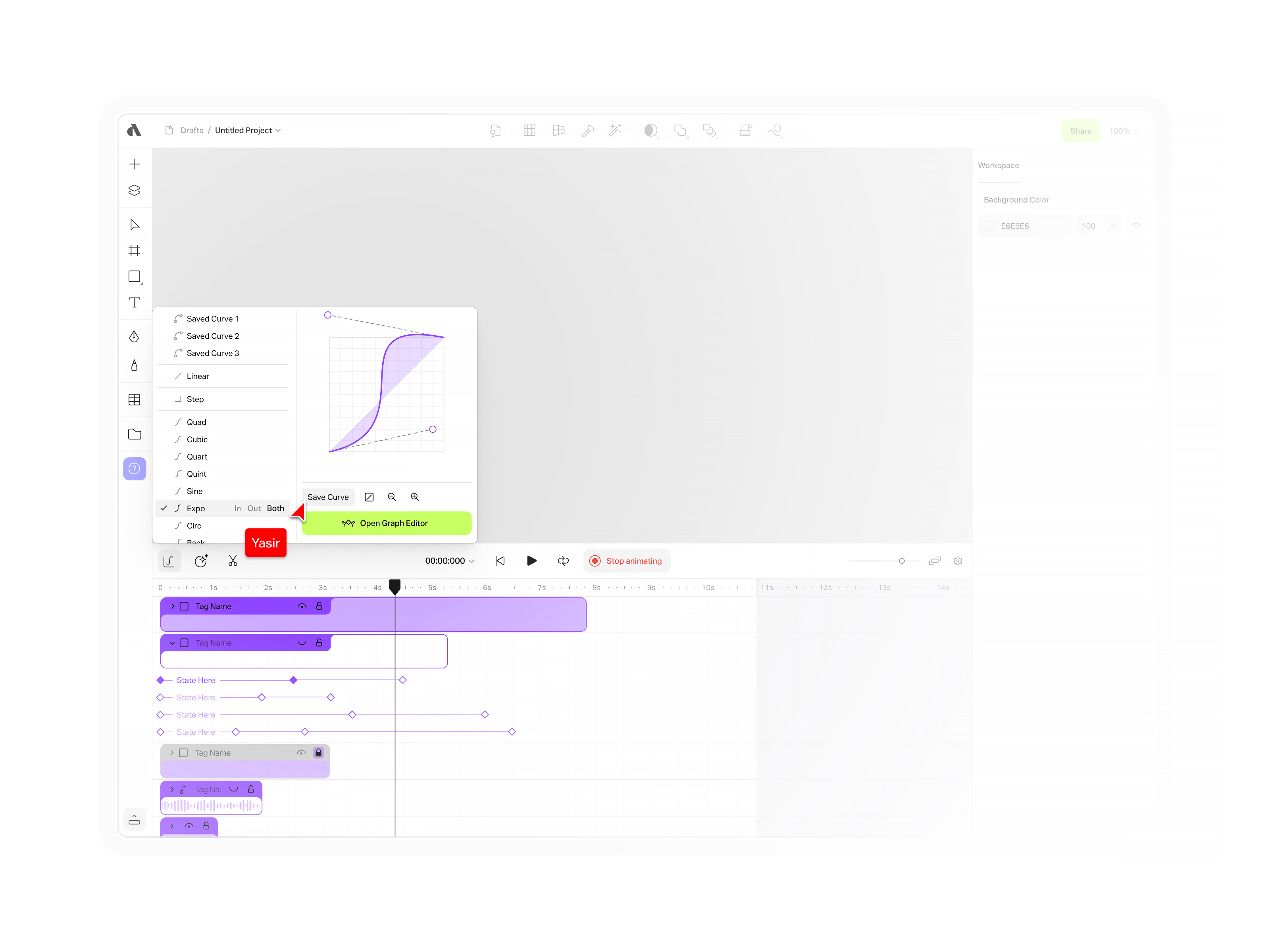 Timeline Editor Keyframes and Easings for Artboard Studio by Yasir ...