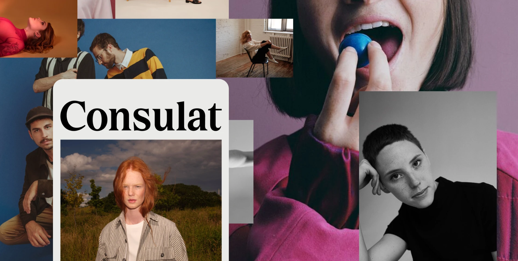 Consulat branding graphic design ui ux