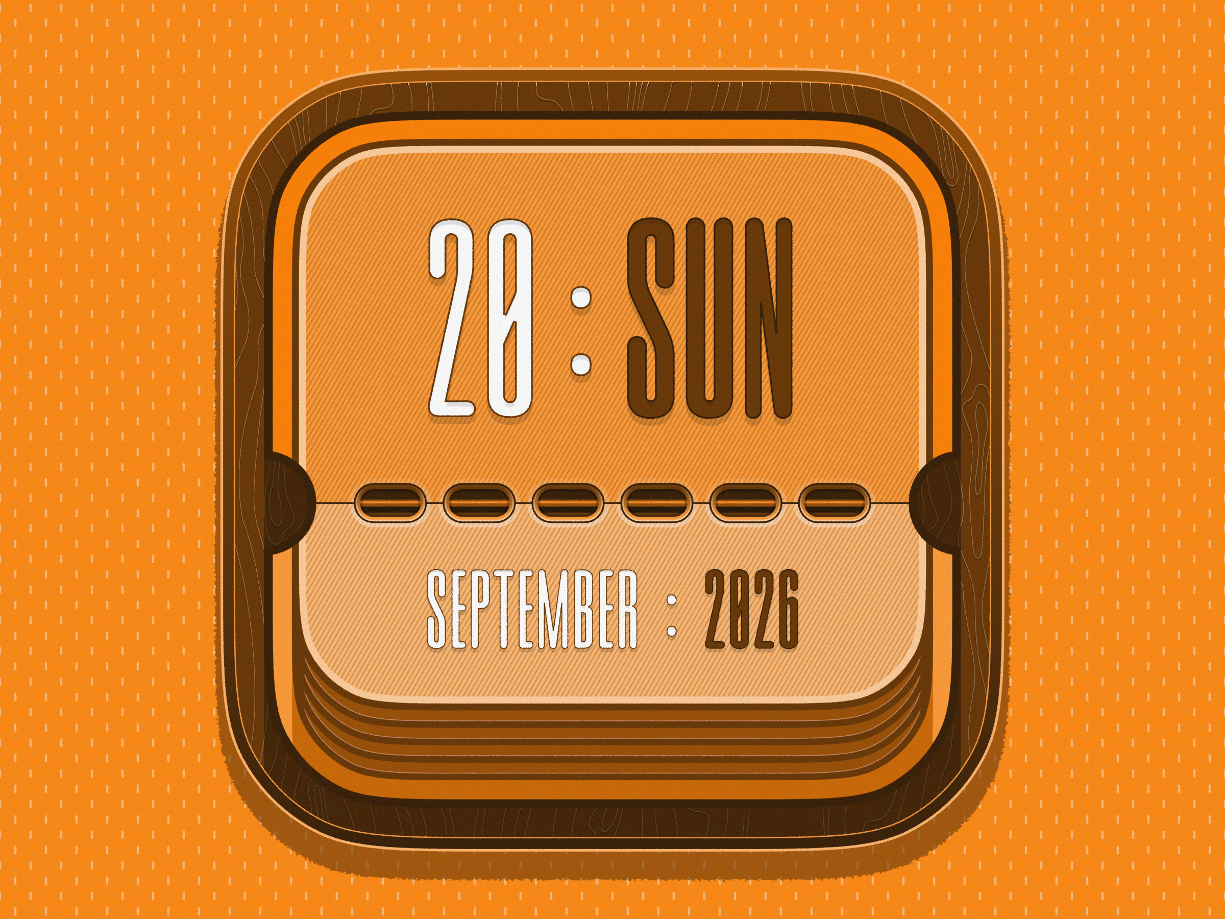 Calendar app design. app app icon graphic design icon icon app icon design icons illustration ui vector