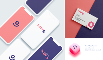Hapso - Branding proposal brand identity branding design graphic design identity logo medical pink