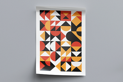 Free Bauhaus Posters! bauhaus branding branding identity free freebie geometric graphic design pattern poster vector