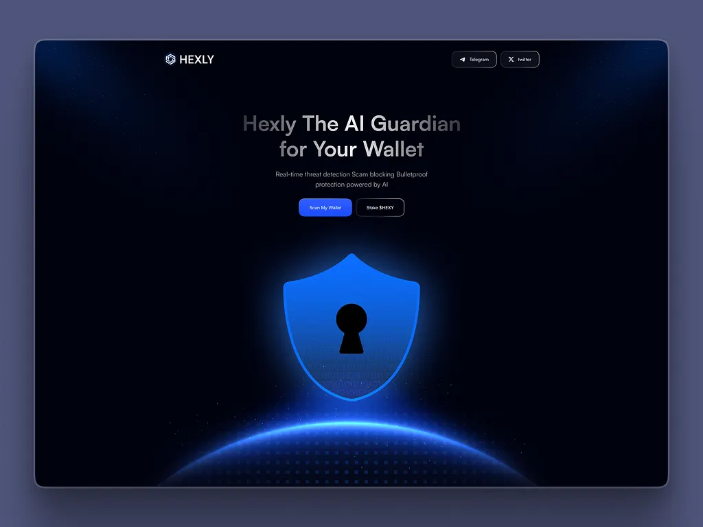 AI Crypto Wallet Security UI | Web3 Scam Detection Platform