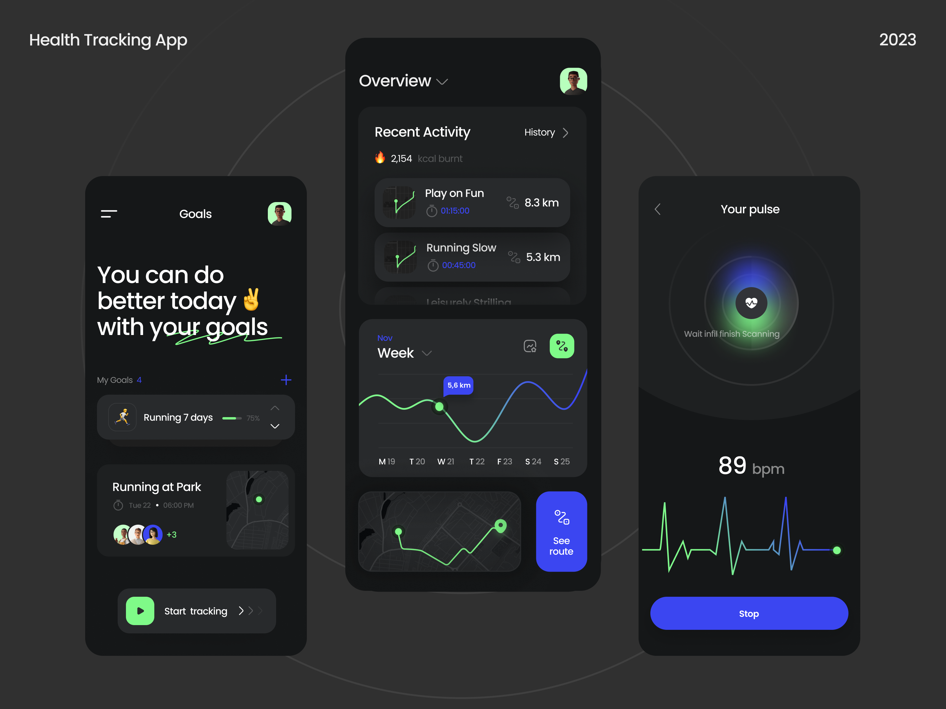 Health tracking app application body clean dashboard design fitness health health control medical mobile panel personal care saas startup statistics subscribtion track tracking ui ux wellness