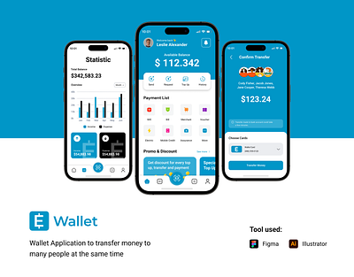 Wallet - Smart e wallet app e wallet e wallet app finance finance app ui app ui design uiux app uiux design ux app ux design wallet wallet app