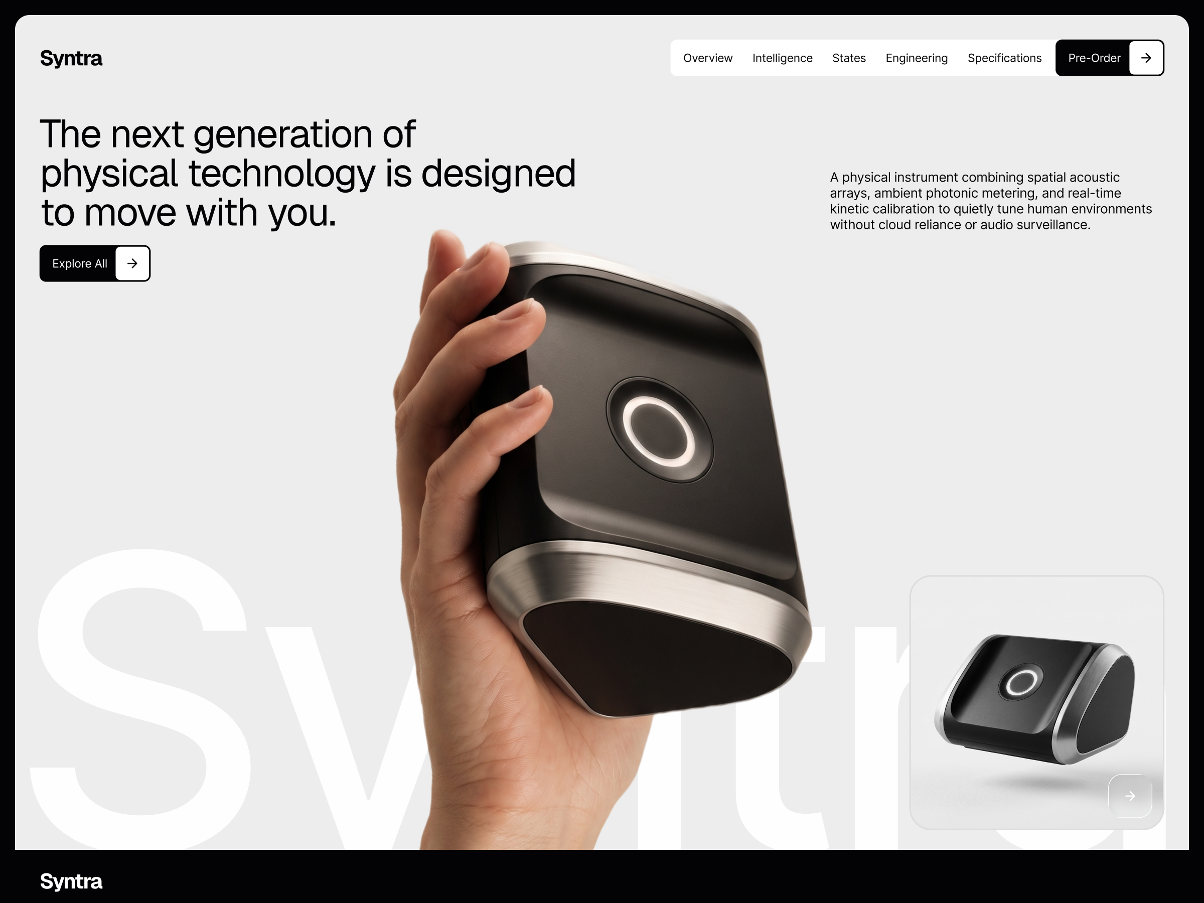SYNTRA Web UI 3d animation branding graphic design logo motion graphics ui