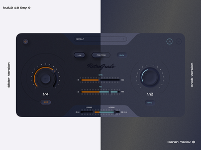Audio Mixer Console build design designdrug figma ui design watchmegrow