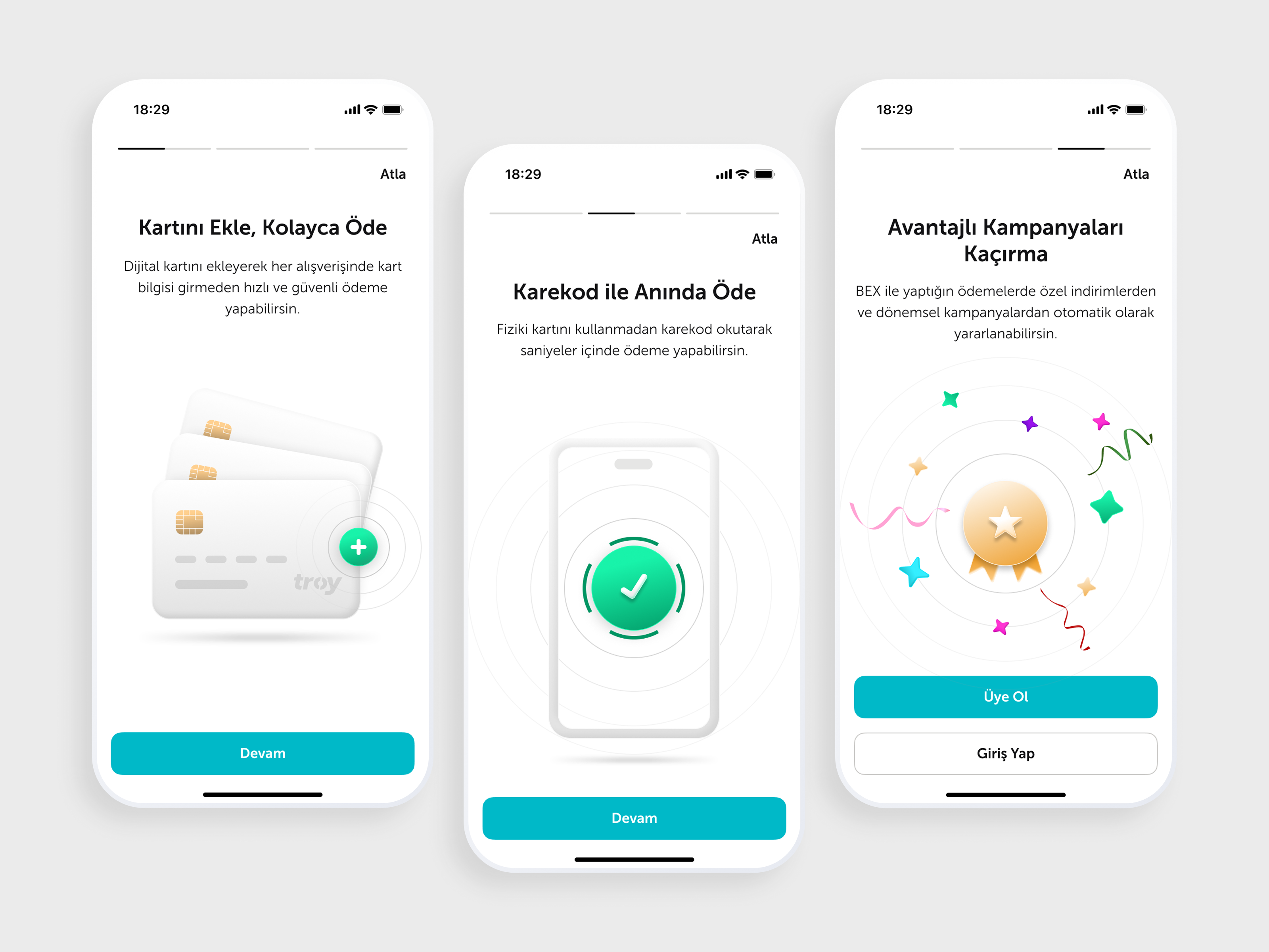BEX / Onboarding design fintech mobile mobile app onboarding ui ux