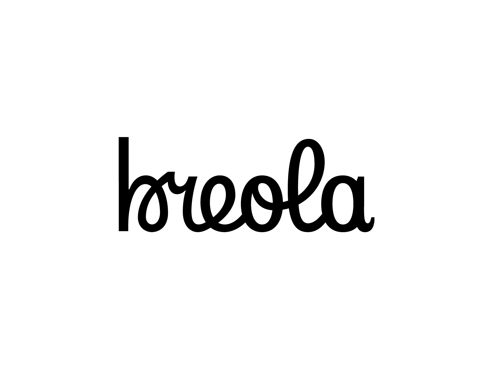 lettering for breola calligraphy connection custom flow graphic design handwritten logo logo design logotype mihai dolganiuc design script timeless type