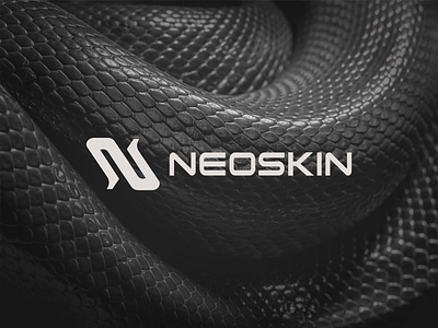 Neoskin aes aesthetic breeder design designer elegant graphic design logo luxury minimalist n phyton simple snake wordmark